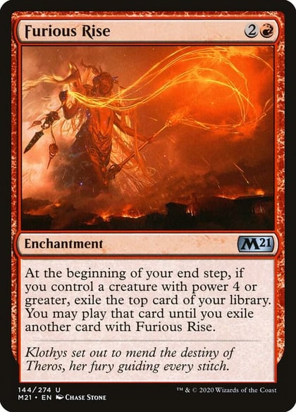 Furious Rise, Core Set 2021 144