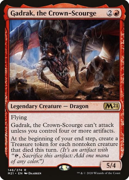 Gadrak, the Crown-Scourge, Core Set 2021 146