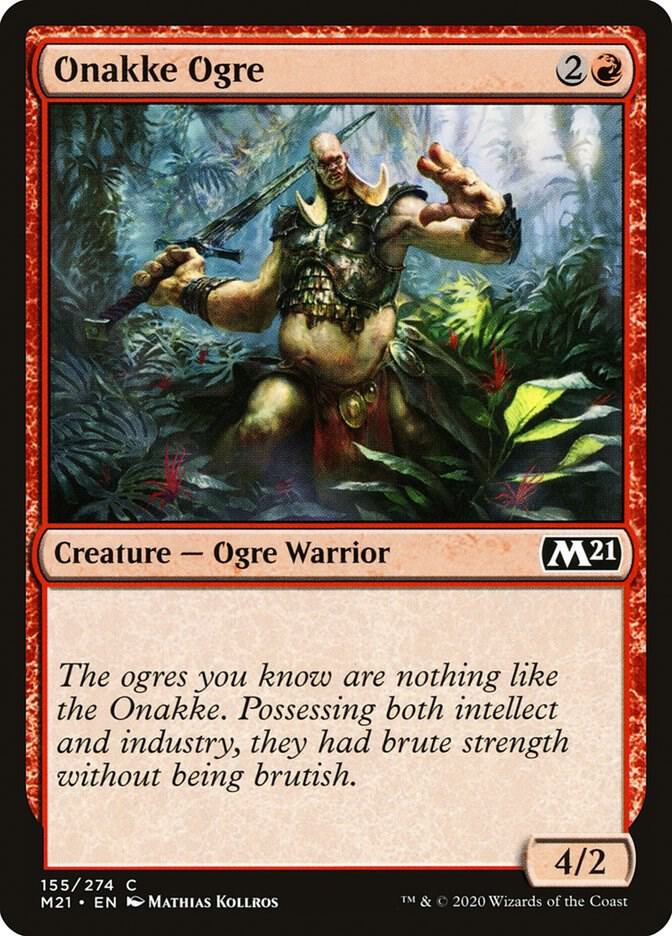 Onakke Ogre, Core Set 2021 155