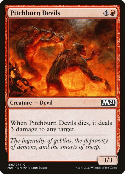 Pitchburn Devils, Core Set 2021 156