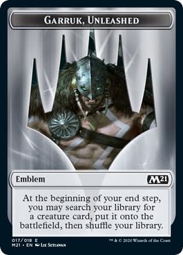 Emblem - Garruk, Unleashed, Core Set 2021 17