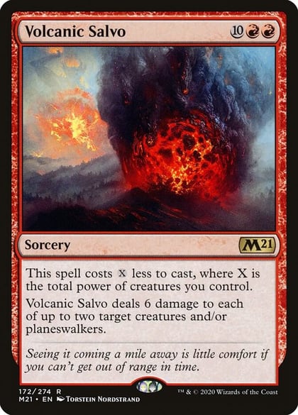 Volcanic Salvo, Core Set 2021 172