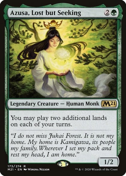 Azusa, Lost but Seeking, Core Set 2021 173