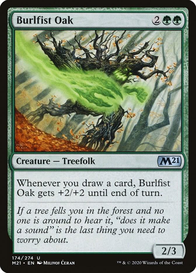 Burlfist Oak, Core Set 2021 174