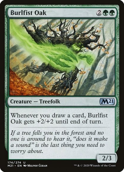 Burlfist Oak, Core Set 2021 174