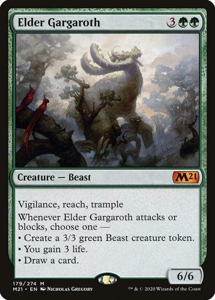 Elder Gargaroth, Core Set 2021 179