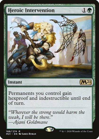 Heroic Intervention, Core Set 2021 188