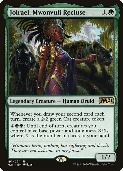 Jolrael, Mwonvuli Recluse, Core Set 2021 191
