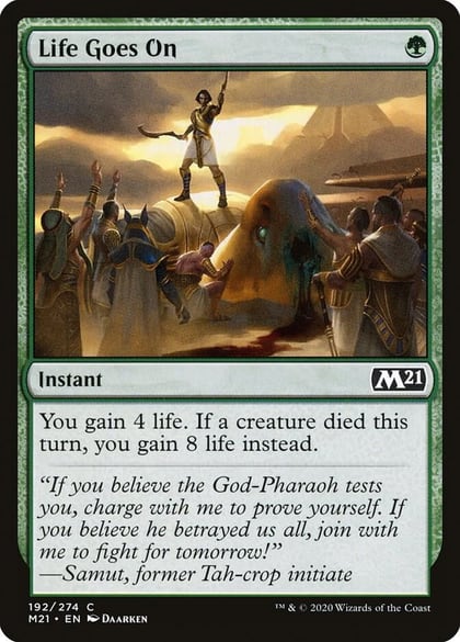 Life Goes On, Core Set 2021 192