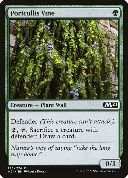 Portcullis Vine, Core Set 2021 195