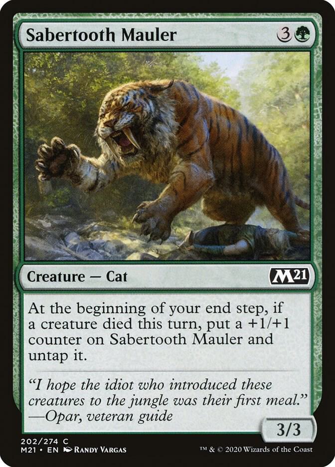 Sabertooth Mauler, Core Set 2021 202