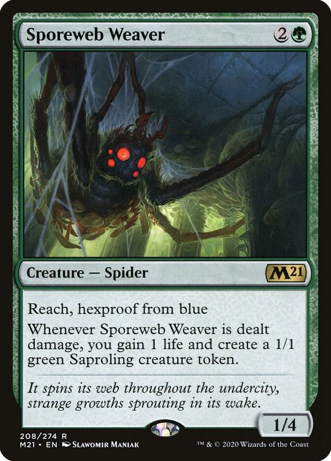 Sporeweb Weaver, Core Set 2021 208
