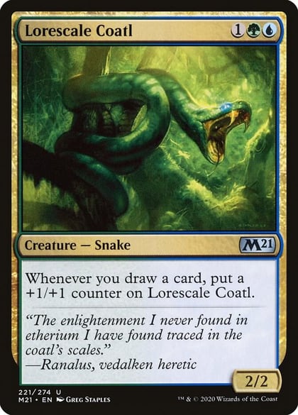 Lorescale Coatl, Core Set 2021 221