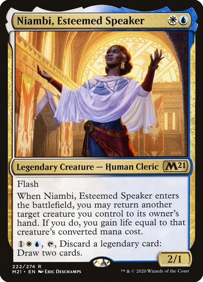 Niambi, Esteemed Speaker, Core Set 2021 222