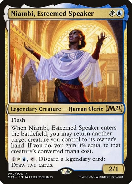 Niambi, Esteemed Speaker, Core Set 2021 222