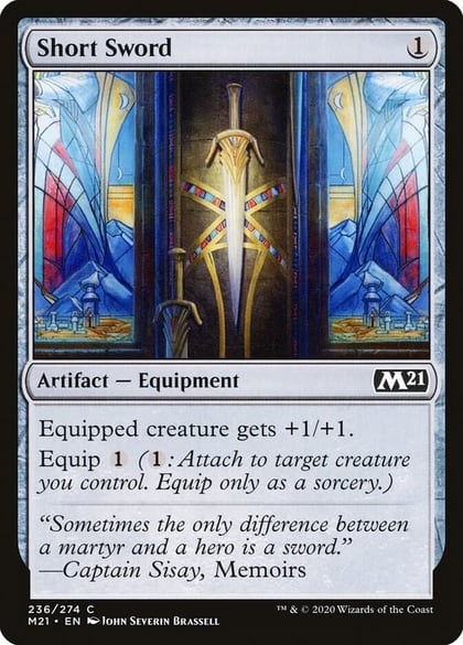 Short Sword, Core Set 2021 236