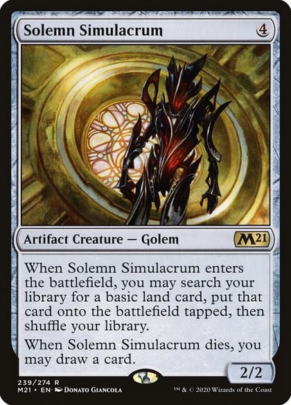 Solemn Simulacrum, Core Set 2021 239