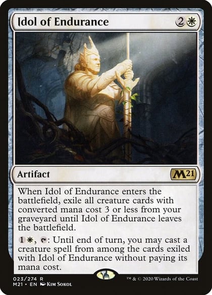 Idol of Endurance, Core Set 2021 23