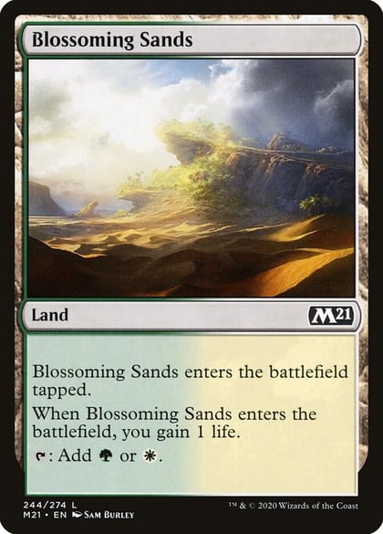 Blossoming Sands, Core Set 2021 244