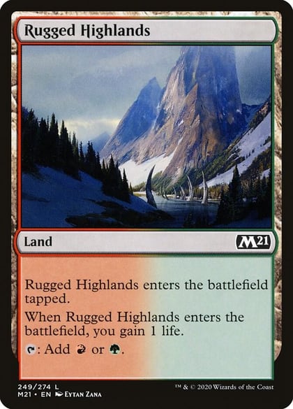 Rugged Highlands, Core Set 2021 249
