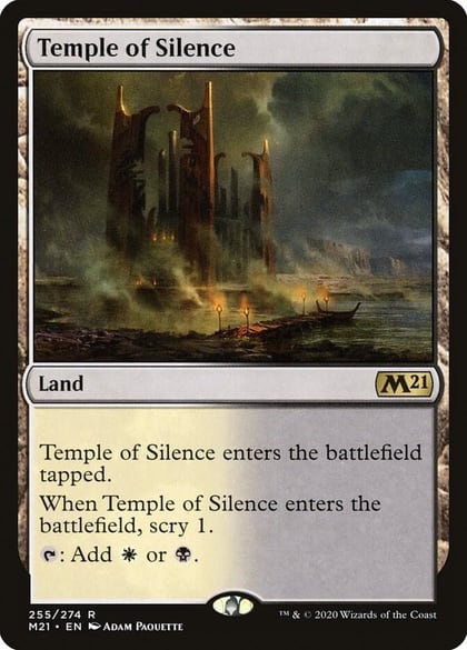 Temple of Silence, Core Set 2021 255