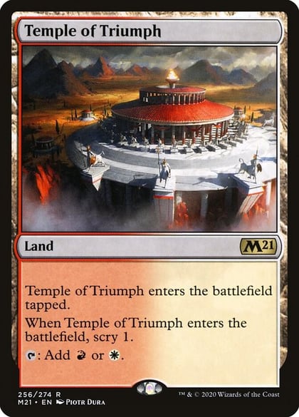Temple of Triumph, Core Set 2021 256