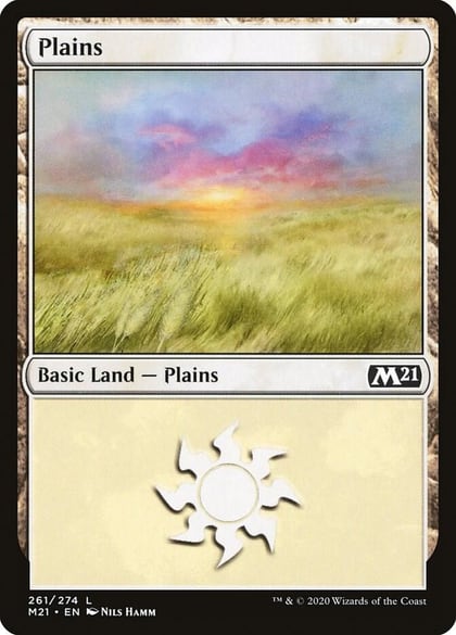 Plains (261), Core Set 2021 261