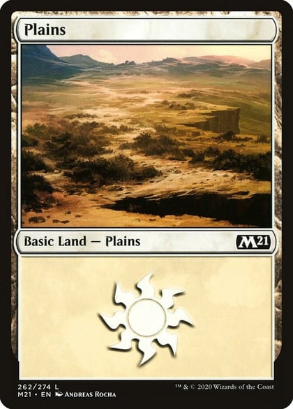 Plains (262), Core Set 2021 262