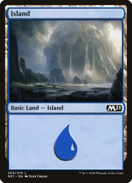 Island (263), Core Set 2021 263