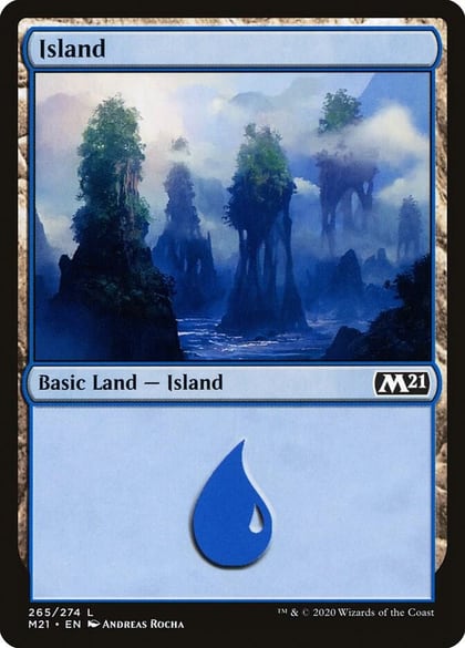 Island (265), Core Set 2021 265