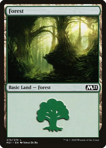 Forest (274), Core Set 2021 274