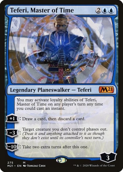Teferi, Master of Time (275), Core Set 2021 275