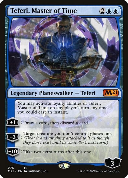 Teferi, Master of Time (276), Core Set 2021 276