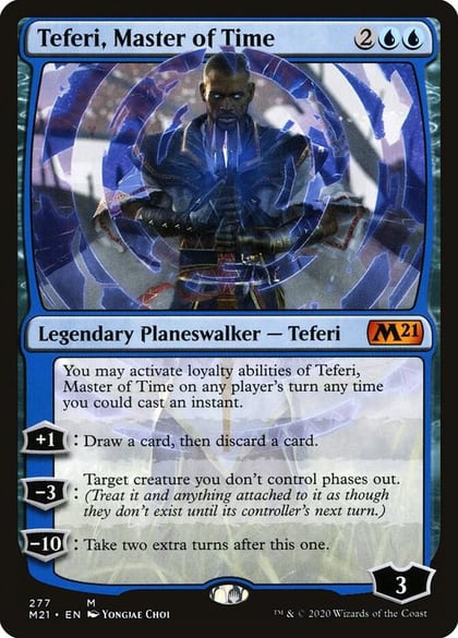 Teferi, Master of Time (277), Core Set 2021 277