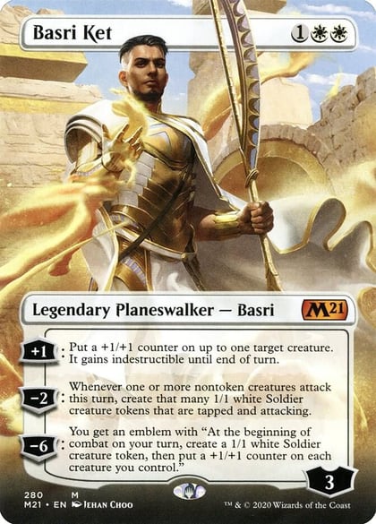 Basri Ket (Borderless), Core Set 2021 280