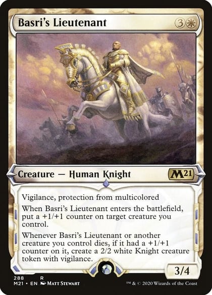 Basri's Lieutenant (Showcase), Core Set 2021 288