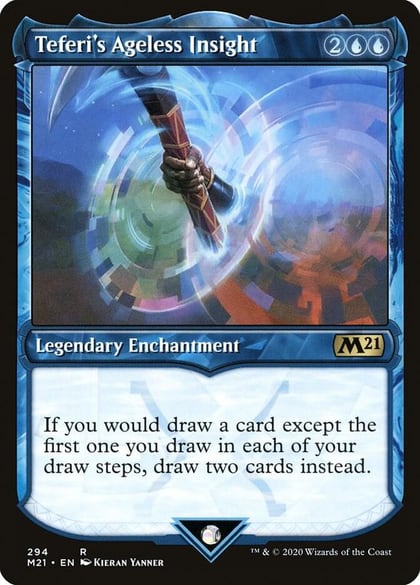 Teferi's Ageless Insight (Showcase), Core Set 2021 294
