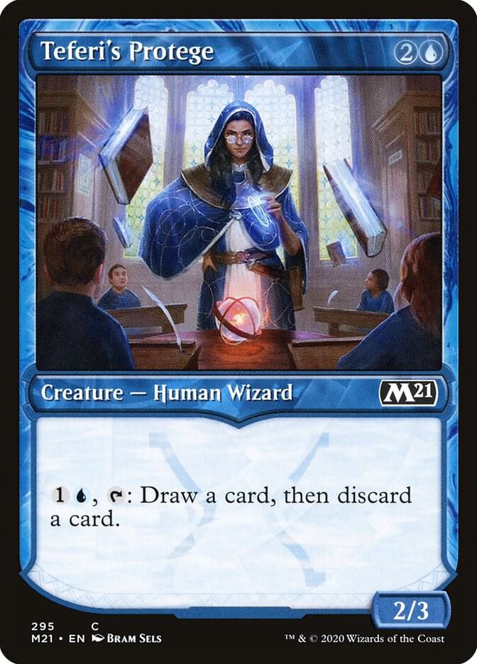 Teferi's Protege (Showcase), Core Set 2021 295