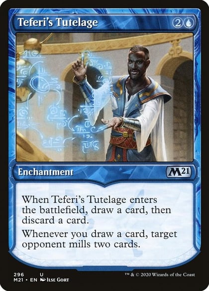 Teferi's Tutelage (Showcase), Core Set 2021 296