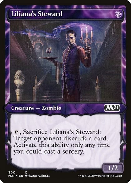 Liliana's Steward (Showcase), Core Set 2021 300