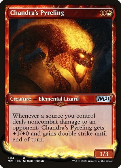 Chandra's Pyreling (Showcase), Core Set 2021 304
