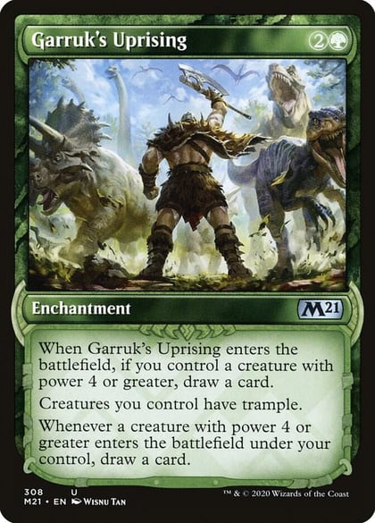 Garruk's Uprising (Showcase), Core Set 2021 308