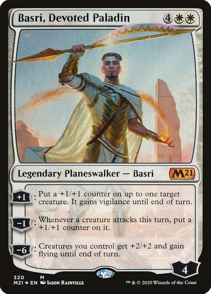 Basri, Devoted Paladin, Core Set 2021 320
