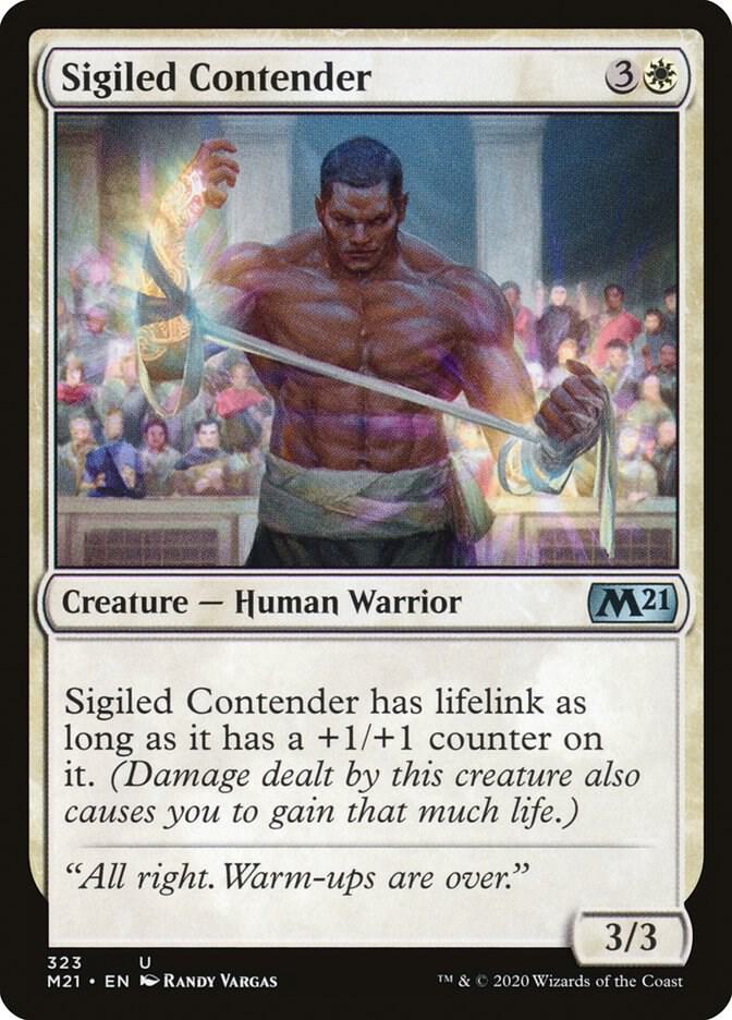 Sigiled Contender, Core Set 2021 323