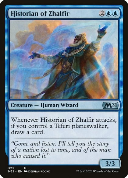 Historian of Zhalfir, Core Set 2021 325