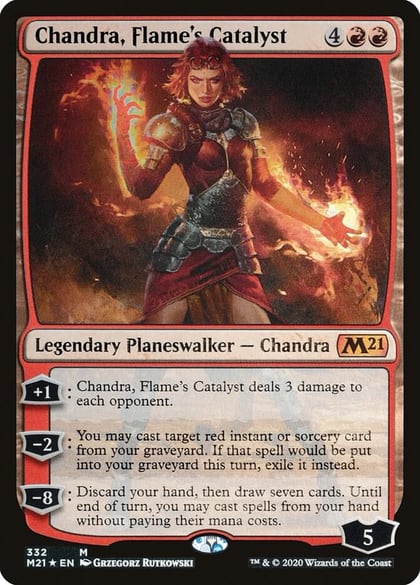 Chandra, Flame's Catalyst, Core Set 2021 332