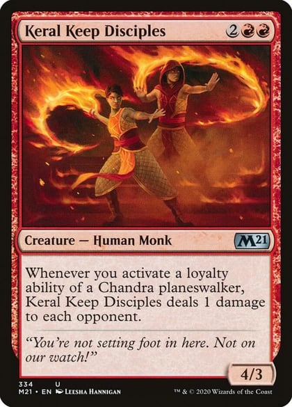 Keral Keep Disciples, Core Set 2021 334