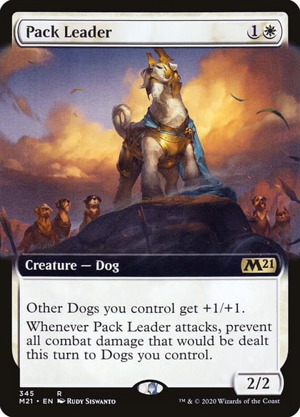 Pack Leader (Extended Art), Core Set 2021 345
