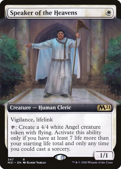 Speaker of the Heavens (Extended Art), Core Set 2021 347
