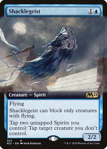 Shacklegeist (Extended Art), Core Set 2021 353